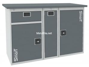 верстак слесарный металлический SMART 1280.1-1.P.1 купить дешево 