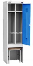Шкаф гардеробный  металлический для одежды  ШРЭК-22-530 дешево 
