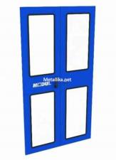 Двери MODUL 2000 металлические со стеклом - 2 шт к системе хранения купить недорого в спб