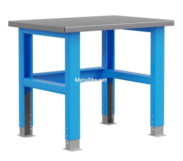 Металлический стол рабочий  Верстакофф PLC 1000 мм купить недорого